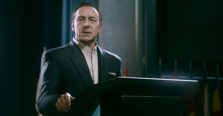 Kevin Spacey prosi się o utarcie mu nosa - nowy zwiastun Call of Duty: Advanced Warfare skupia się na fabule