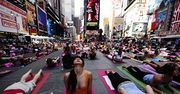 Times Square ucichł