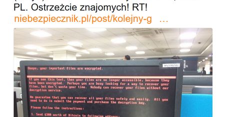 Nowy, lepszy wirus. Atak ransomware uderzył w kilkadziesiąt polskich firm