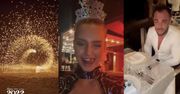 Karolina Pisarek zaszalała z kreacją sylwestrową. Dekolt był tak głęboki, że wystarczył jeden gwałtowny ruch, by doszło do wpadki
