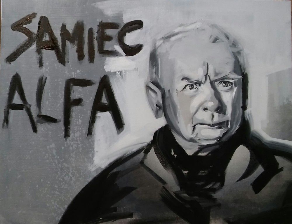 "Samiec Alfa" na sprzedaż. Satyra polityczna na aukcjach WOŚP