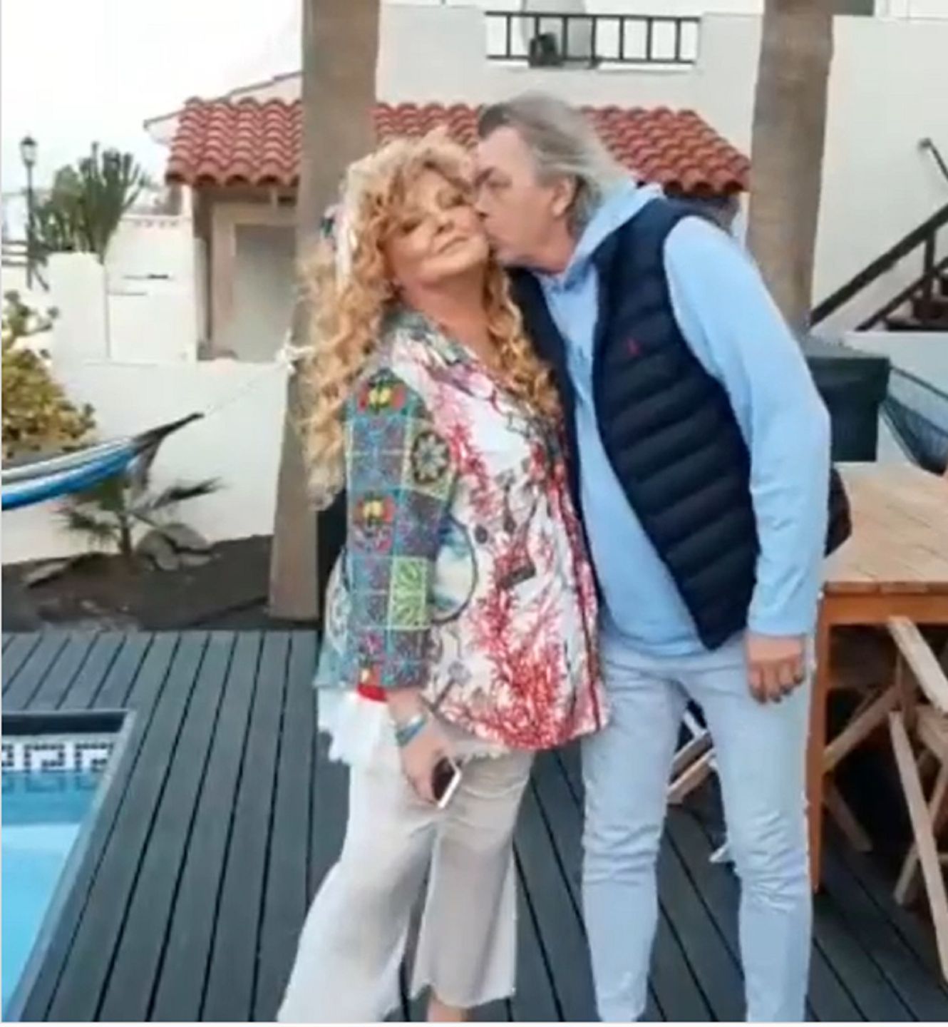 Magda Gessler z mężem Waldemarem