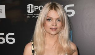 Margaret w małej białej. Gwiazda odsłoniła opalone nogi