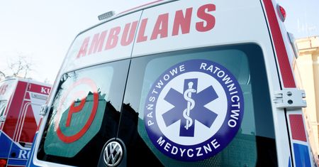 Wypadek. Dzieci wracały z kolonii. Czwórka trafiła do szpitala
