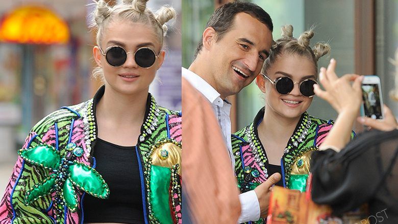 Margaret pod studiem DDTVN, fot. Paparazzi