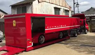 Tak Ferrari dostarcza samochody do klientów w Azji