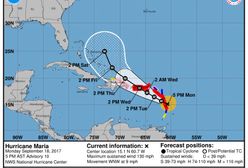 Kolejny ekstremalnie niebezpieczny huragan na Atlantyku. Maria wciąż przybiera na sile