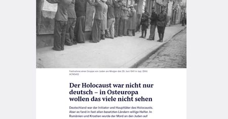 Szwajcarski dziennik zamieścił kontrowersyjny tekst. Odmówił publikacji polemiki polskiej ambasadzie
