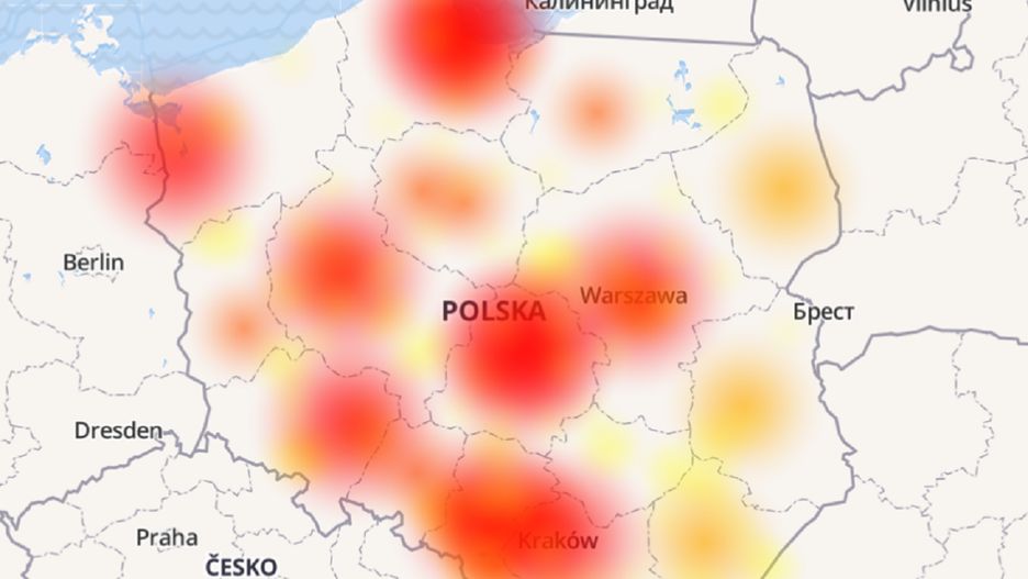 Awaria banków w Polsce