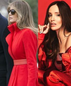 Kurtki i płaszcze w kolorze czerwonym to hit tego sezonu. Zainspiruj się Melanią Trump i Mariną