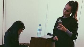 Marina na lekcji śpiewu
Fotografia: Instagram.com