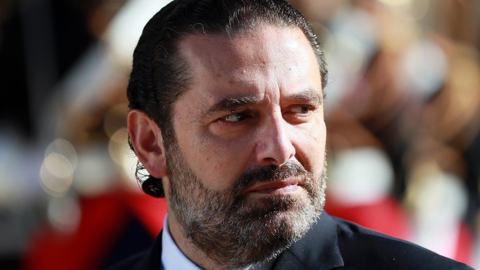 Saad Hariri w Paryżu
