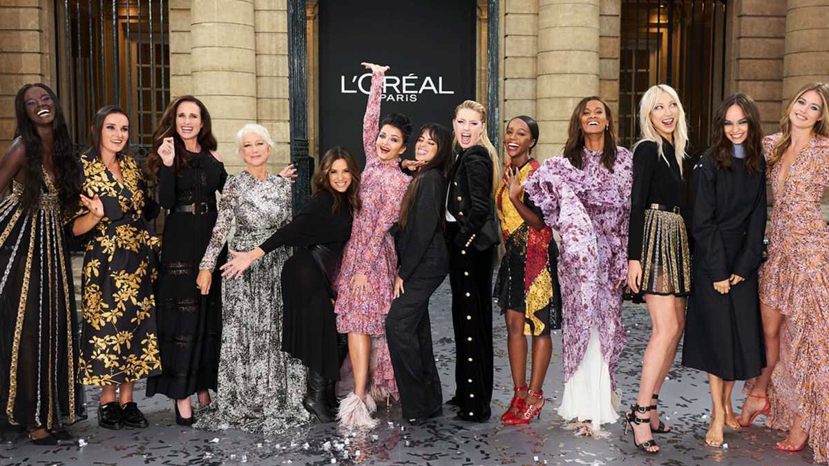 Gwiazdy na pokazie Le Défilé L'Oréal Paris: Joanna Horodyńska, Eva Longoria, Amber Heard, Doutzen Kroes