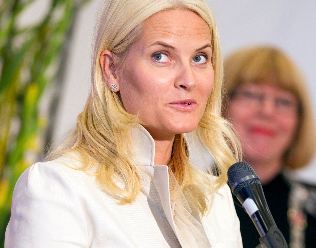 Mette-Marit z synem. Zabawny post księżnej Norwegii