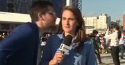 Próbował pocałować reporterkę, gdy relacjonowała mundial. Dostał krótką, ale pouczającą lekcję