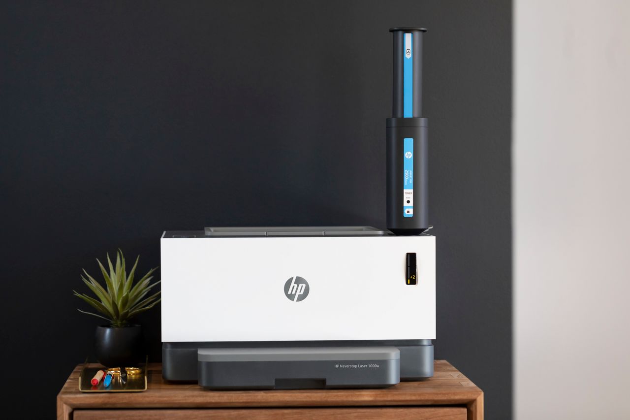 HP Neverstop 1200w – jak sprawdza się drukarka laserowa bez kartridży?
