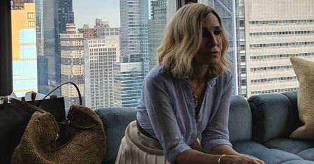 Sarah Jessica Parker w bardzo jasnych włosach. Co za metamorfoza!