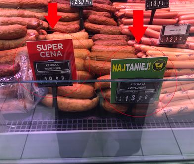 13,80 zł za 1 kg "zwyczajnej". Sprawdziłam, co kryje się w tanich kiełbasach z supermarketów
