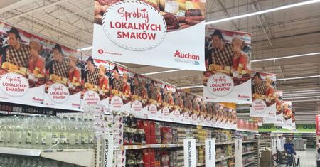 Półka na specjały z Wielkopolski, półka na specjały z Podlasia. Hipermarkety odkrywają regionalne przysmaki
