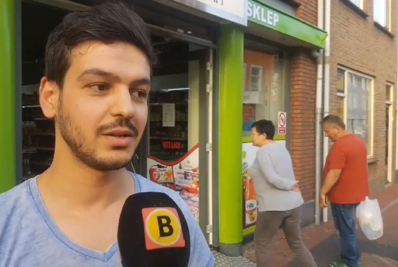 Napad na polski supermarket w Holandii. Rozbili butelkę na głowie pracownika
