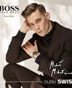 Michał Mikołajczak ambasadorem zegarków BOSS