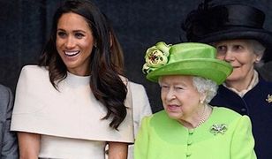 Księżna Meghan zalicza wpadkę za wpadką. Co z tego, przecież bawią nawet królową