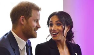 Meghan Markle cała na czarno na rozdaniu nagród. Jej stylizacja nie spodobała się Elżbiecie II