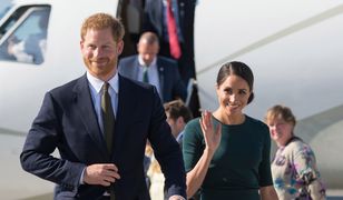 Nieśmiała Meghan Markle i pewny siebie Książę Harry w Irlandii. Pierwsza małżeńska delegacja
