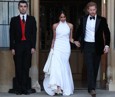 Meghan Markle miała drugą suknię ślubną. Jeszcze piękniejsza niż pierwsza
