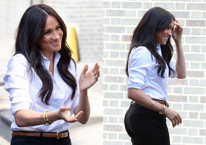 Meghan Markle wyglądała promiennie 