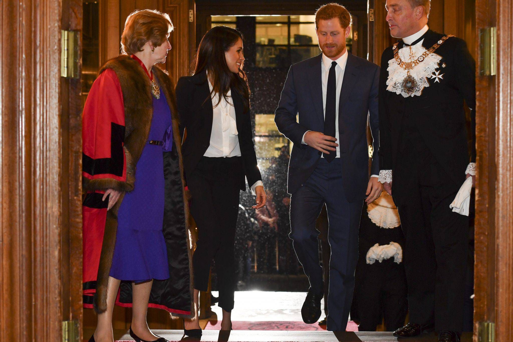 Książę Harry i Meghan Markle gala  Endeavour Fund Awards 2018
