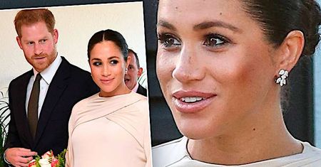 Ciężarna Meghan Markle w spektakularnej kreacji na uroczystej kolacji w Maroku. Wybrała suknię godną oscarowej gali!