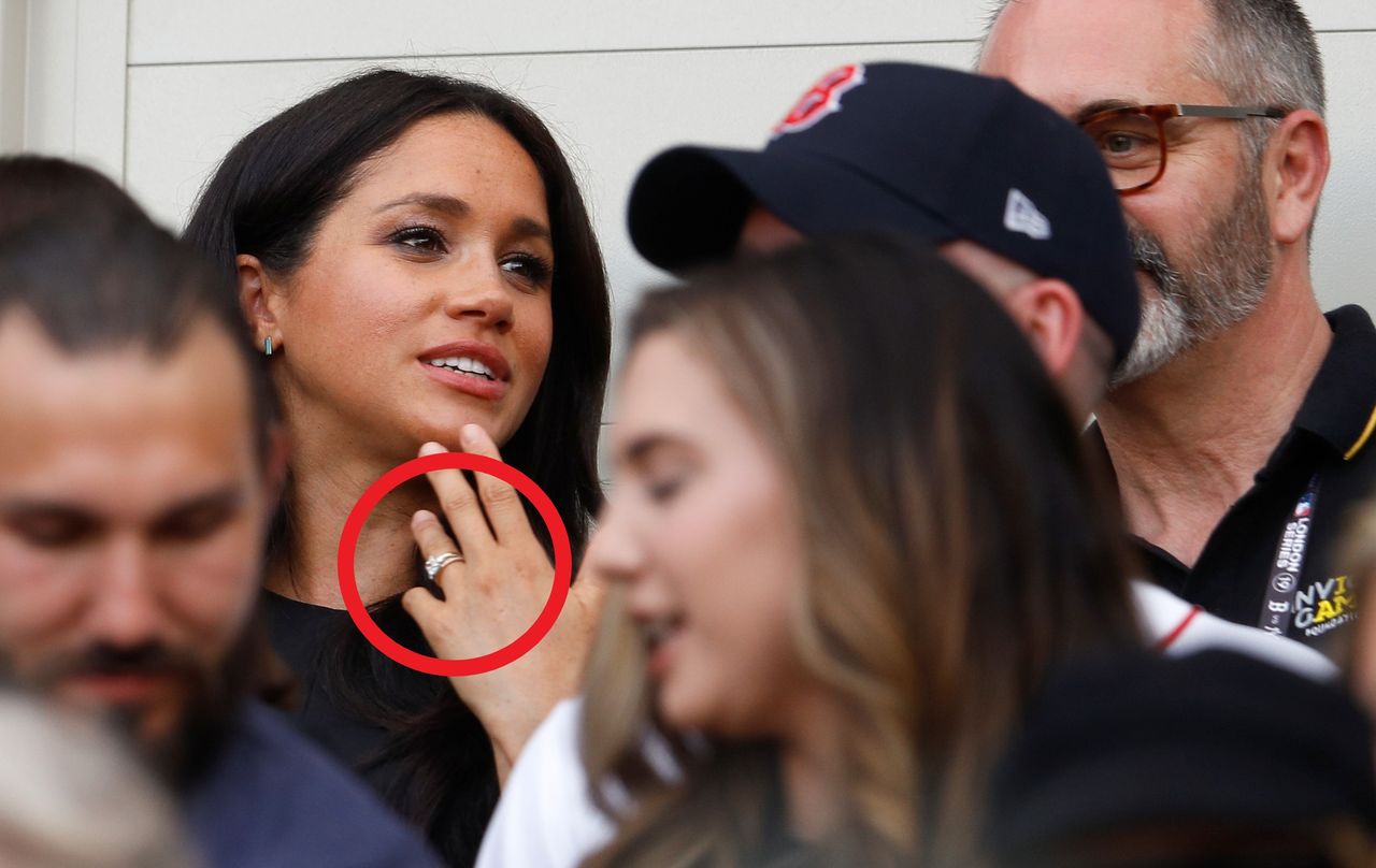 Meghan Markle nosi nowy pierścionek. W końcu wiadomo, co oznacza
