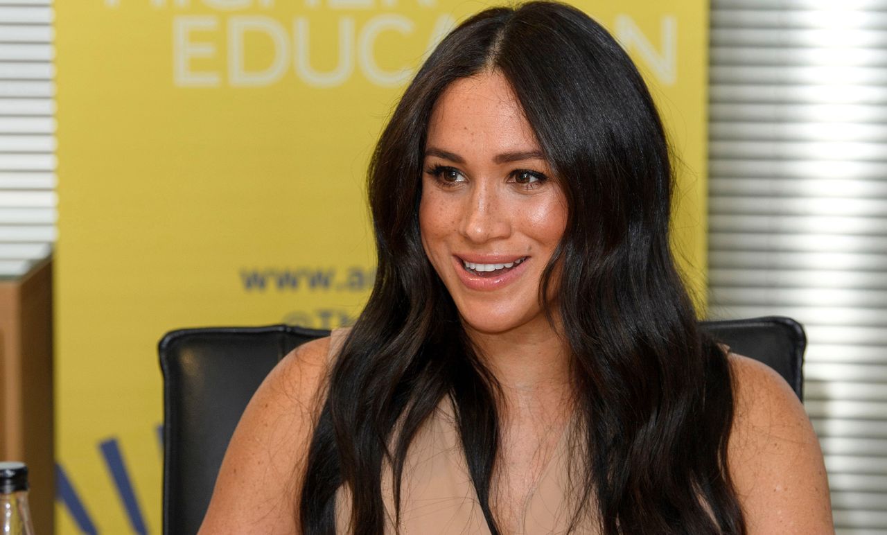 Meghan Markle odwiedziła Uniwersytet w Johannesburgu. "Może inspirować kobiety"