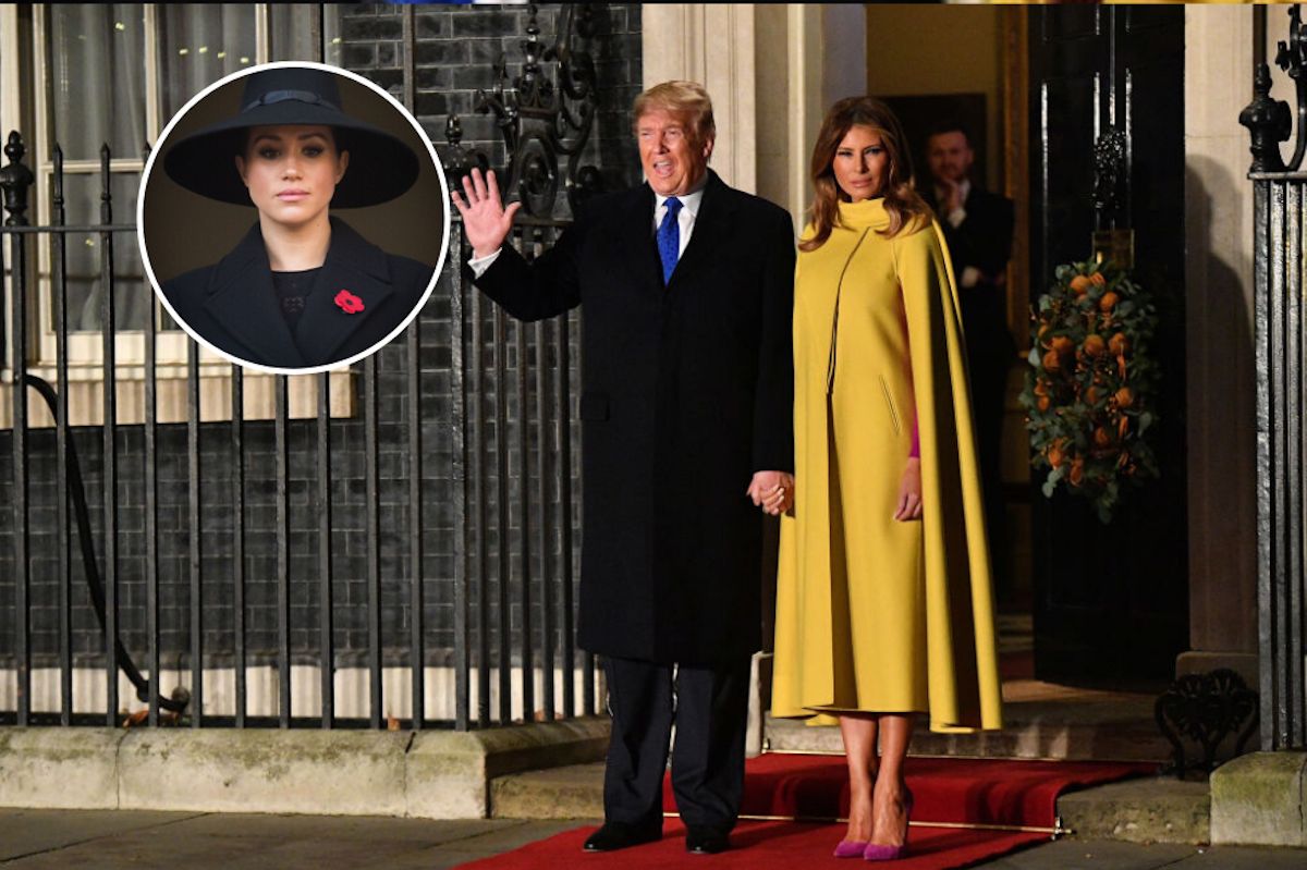 Szczyt NATO. Meghan Markle i książę Harry nie spotkali się z Donaldem Trumpem