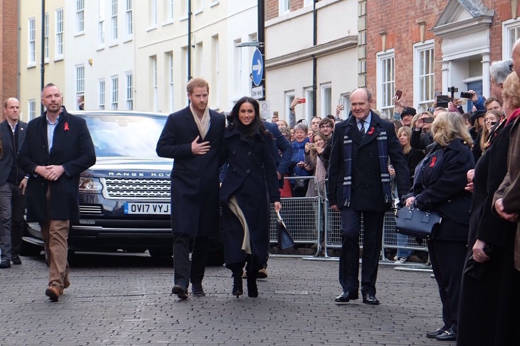 Książę Harry i Mehgan Markle w Nottingham. To ich pierwsza oficjalna wizyta!