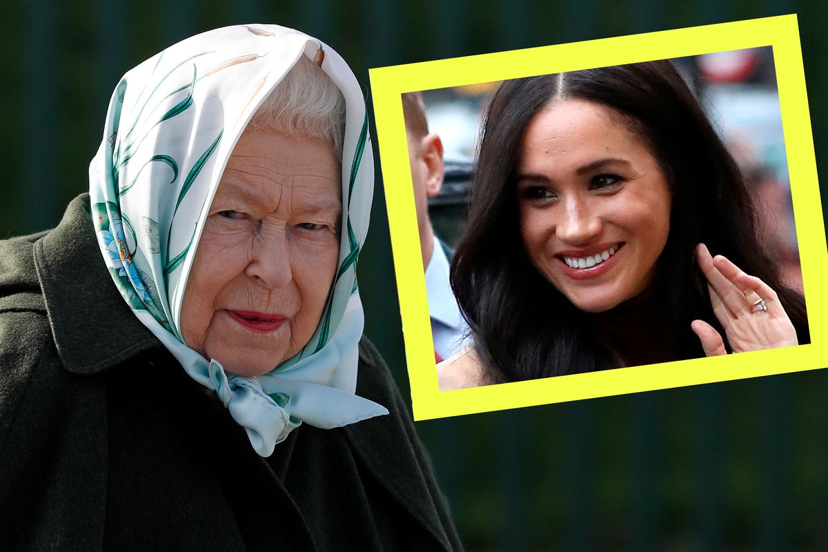 Królowa Elżbieta zawiodła się na Meghan. Znowu!