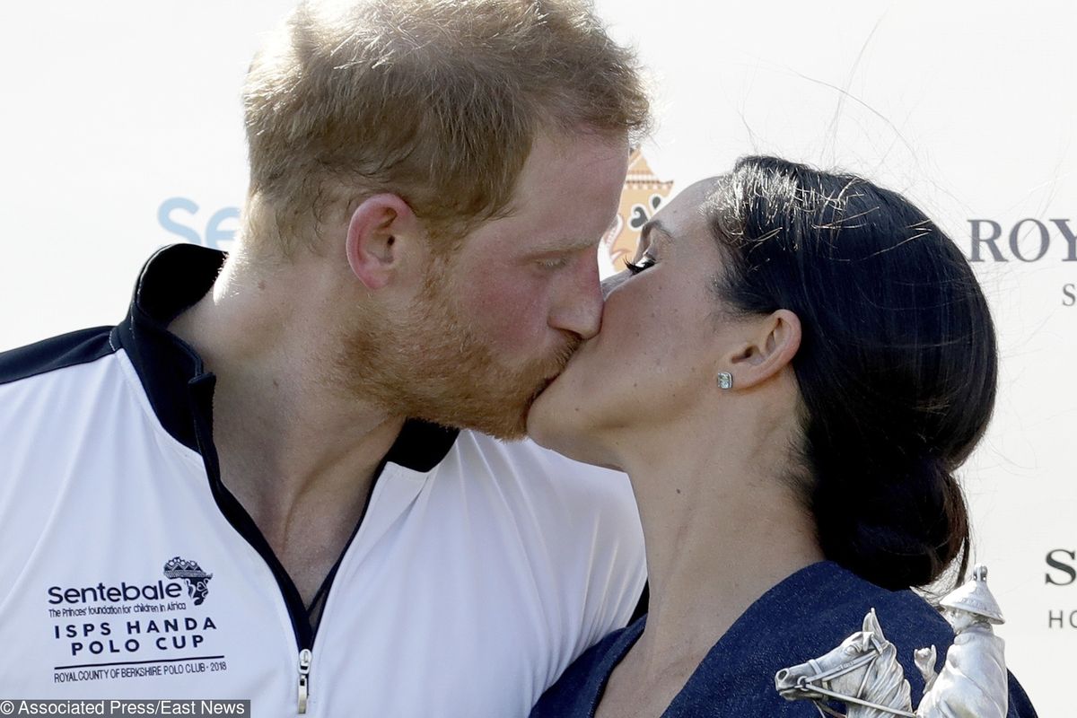 Meghan i Harry na meczu polo. Dali się porwać emocjom