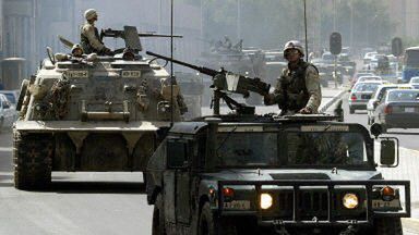 Siły koalicji w Bagdadzie