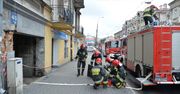 Lublin: zawalił się strop kamienicy. Trwa akcja strażaków