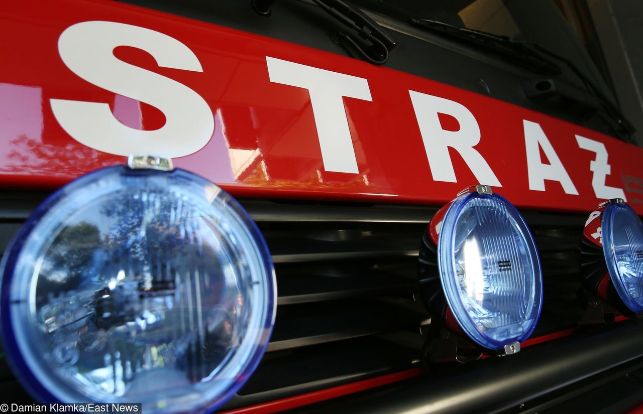 Wypadek w Michałowicach pod Warszawą. Koparka przygniotła robotnika