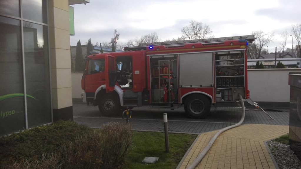 Pożar siłowni Calypso na Targówku. Duże straty