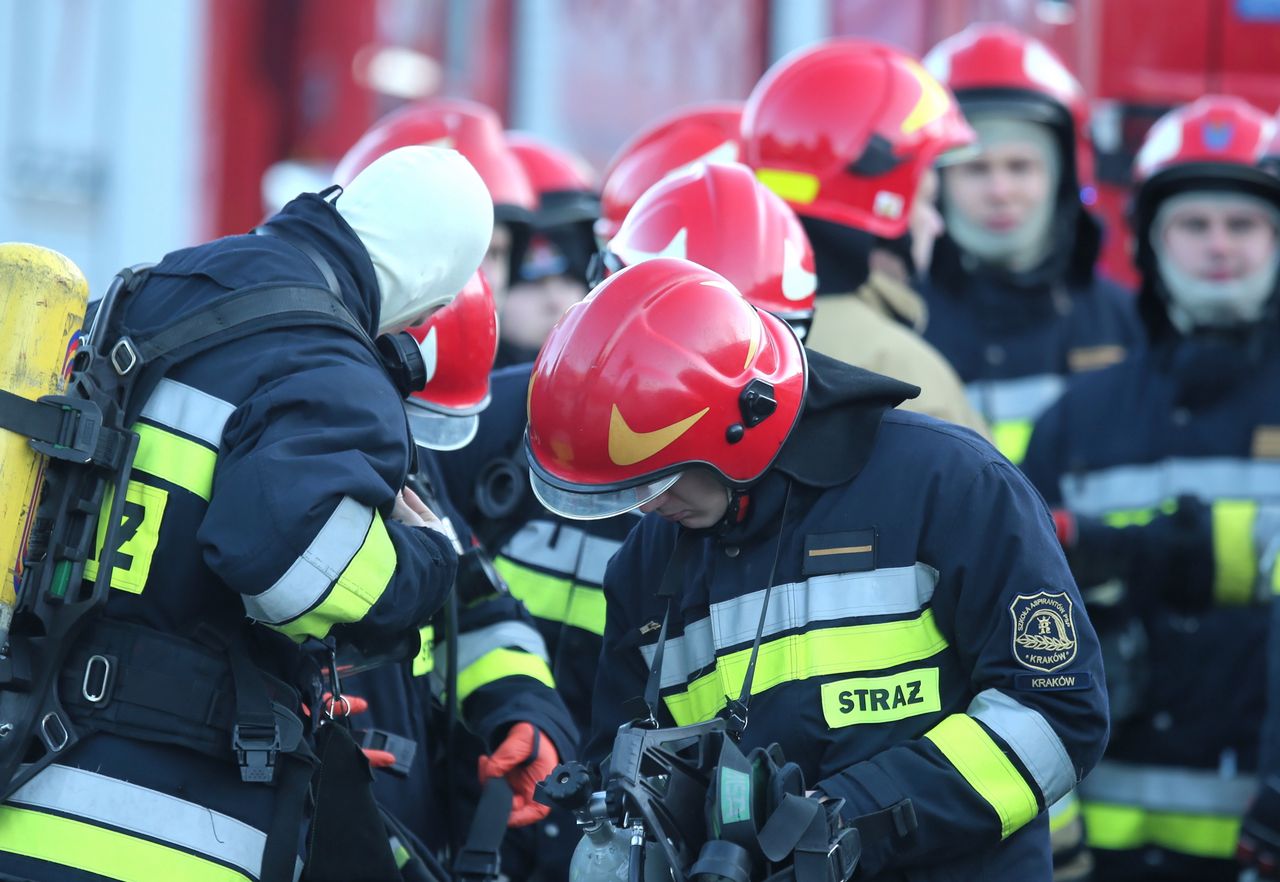 Gdów. Ewakuacja 205 przedszkolaków. Uszkodzono gazociąg