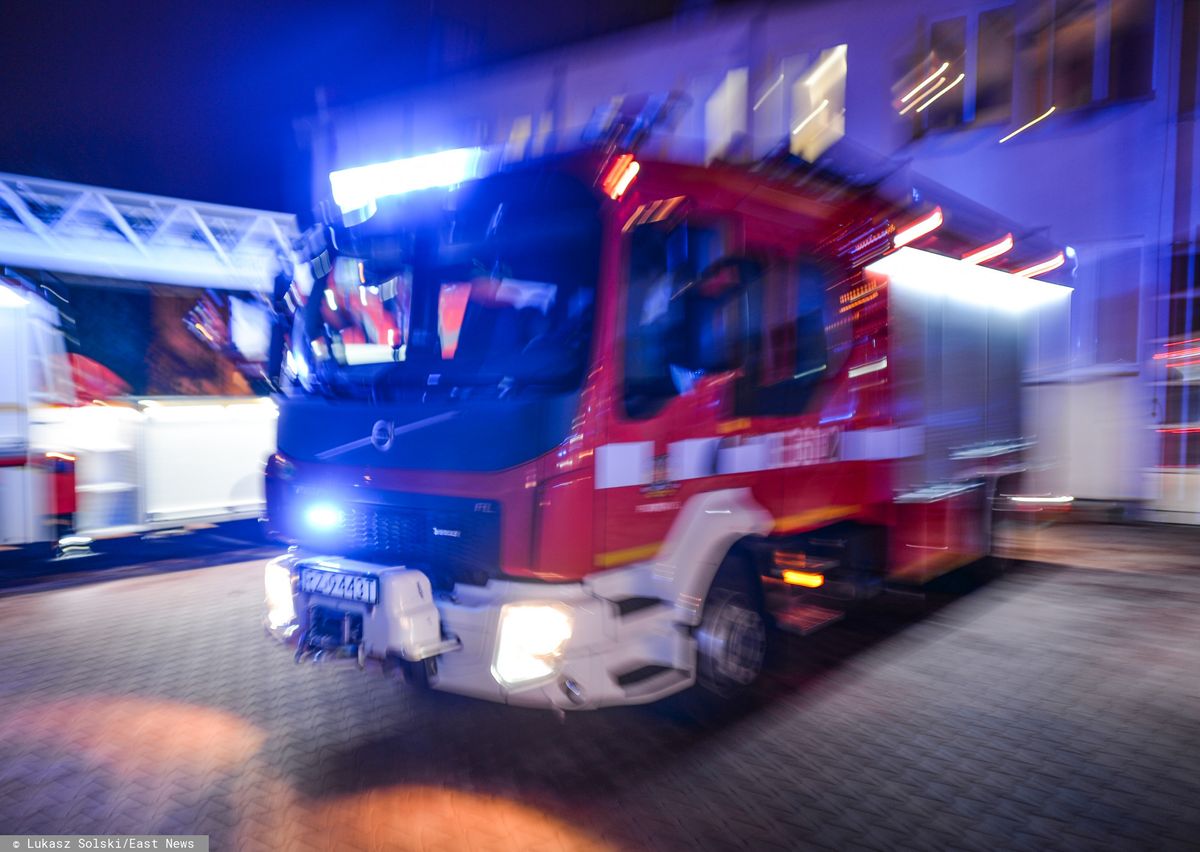 Kolejny pożar w Warszawie. Dwie osoby ranne