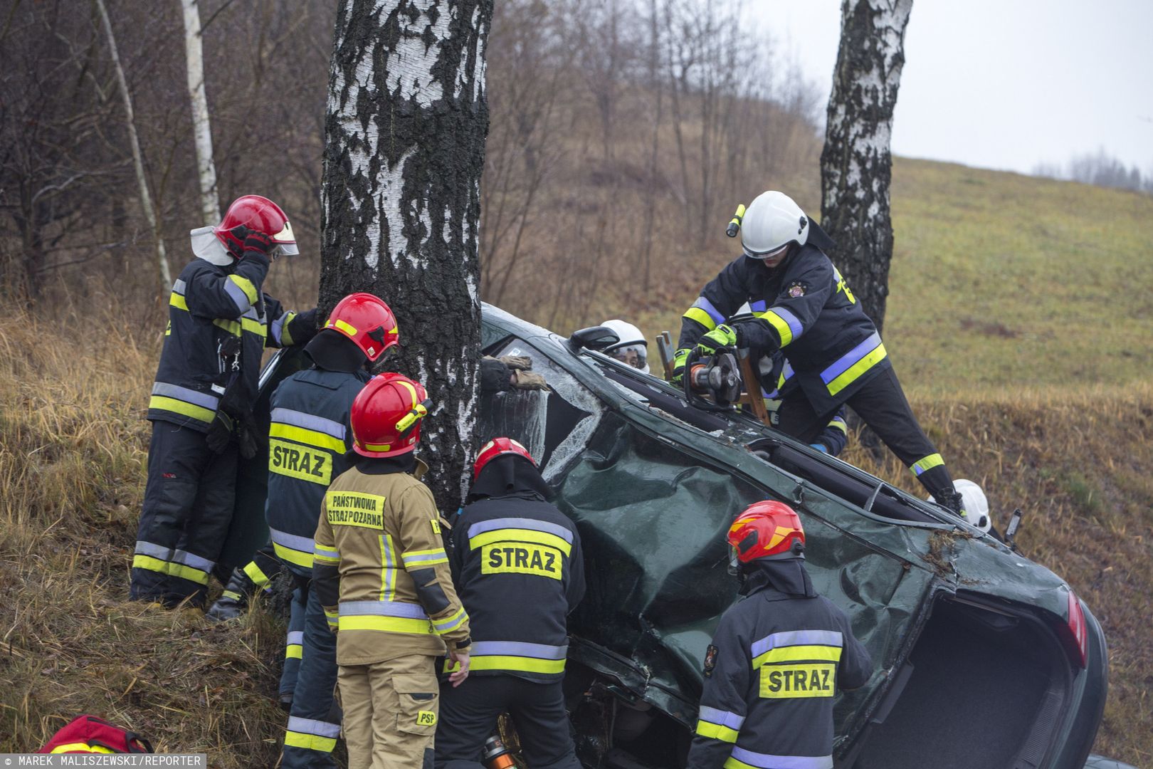 Straż Pożarna podsumowuje Wigilię. 959 zdarzeń, trzy ofiary 