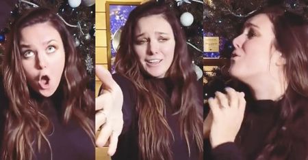 Ewa Farna z zaokrąglonym brzuszkiem tańczy przy choince i śpiewa „All I Want for Christmas”. Fani oszaleli z zachwytu