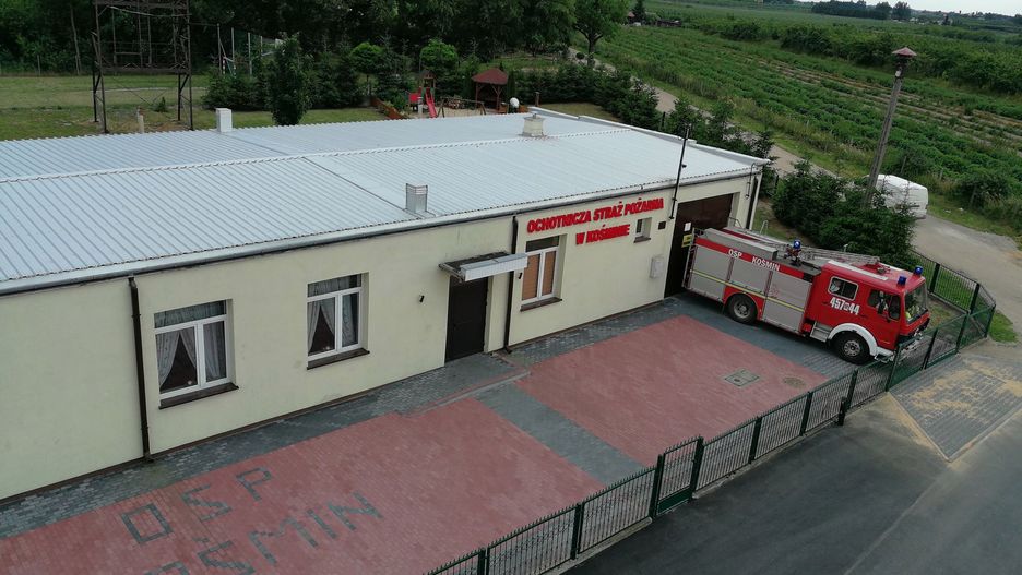 Ochotnicza Straż Pożarna w Kośminie nie może teraz wyjeżdżać do akcji ratowniczych.
