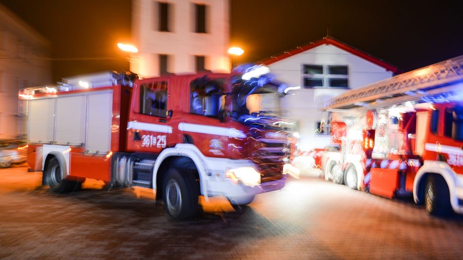 Śrem. Strażacy znaleźli zwęglone ciało