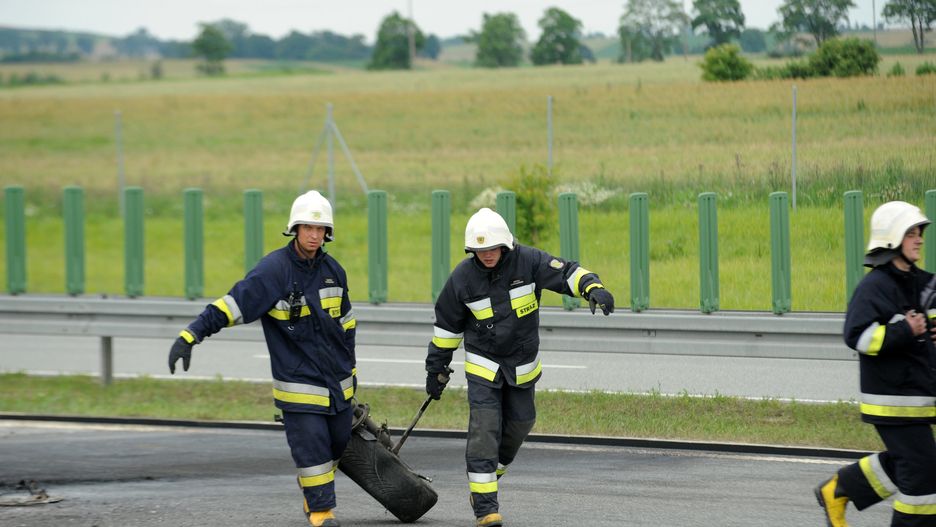 Strażacy na A1 sprawdzą, czy są odpowiednio przygotowani do udzielania pomocy