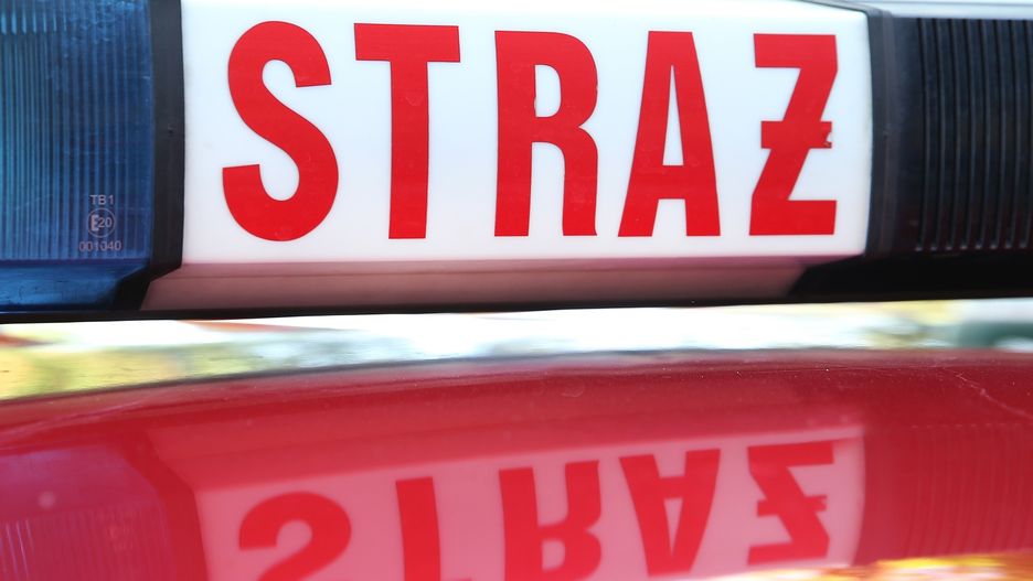 Paliła się kamienica w Łodzi